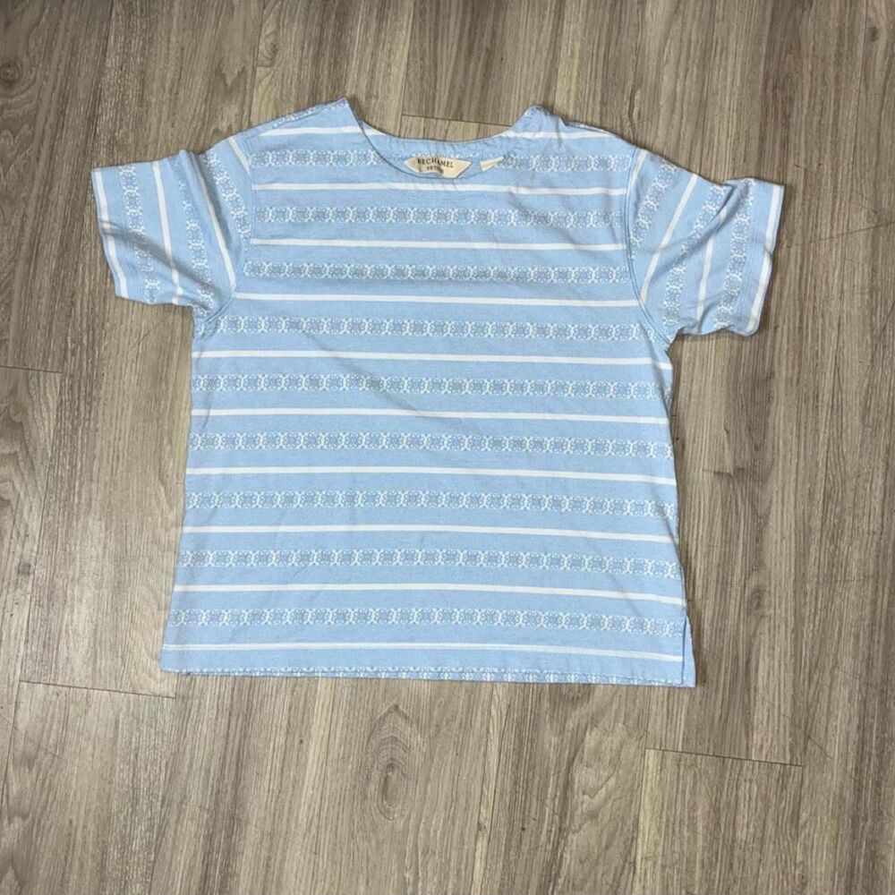 Bechamel Women's Blue and White Blouse